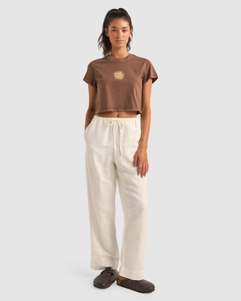 RHYTHM SUN CROP CREW TEE
