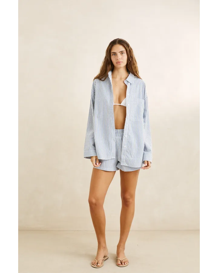 VISTA STRIPE OVERSIZED SHIRT