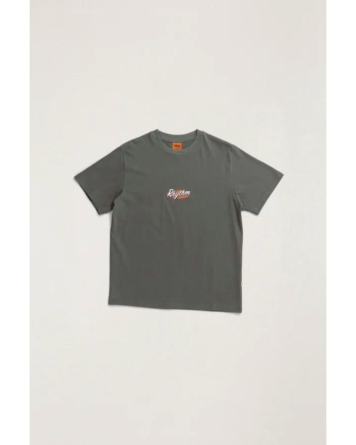 HALLMARK HEAVY VINTAGE EMBROIDERED SS T-SHIRT