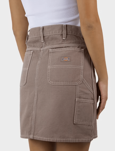 1996 Canvas Carpenter Mini Skirt - DickiesDW224 - SK05 - Stone Wash Colorado - 6