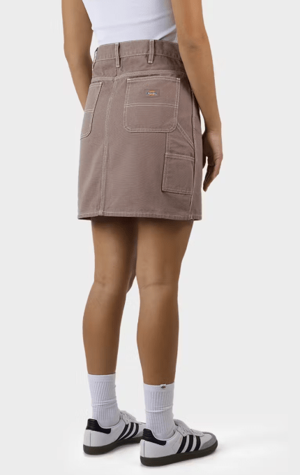 1996 Canvas Carpenter Mini Skirt - DickiesDW224 - SK05 - Stone Wash Colorado - 6