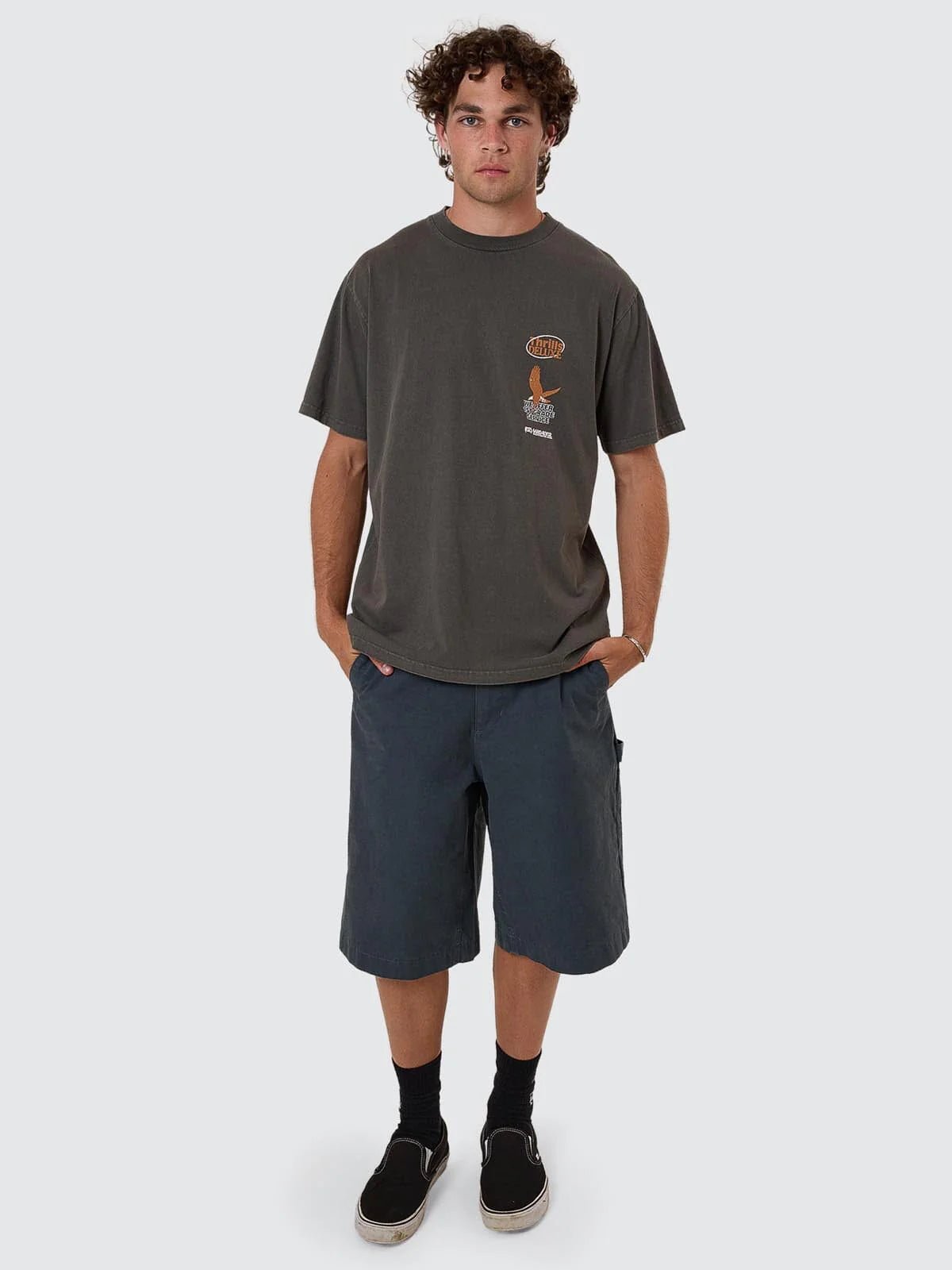 1st Grade Service Merch Fit Tee - Merch Black - ThrillsTH25-124BM-Merch Black-S