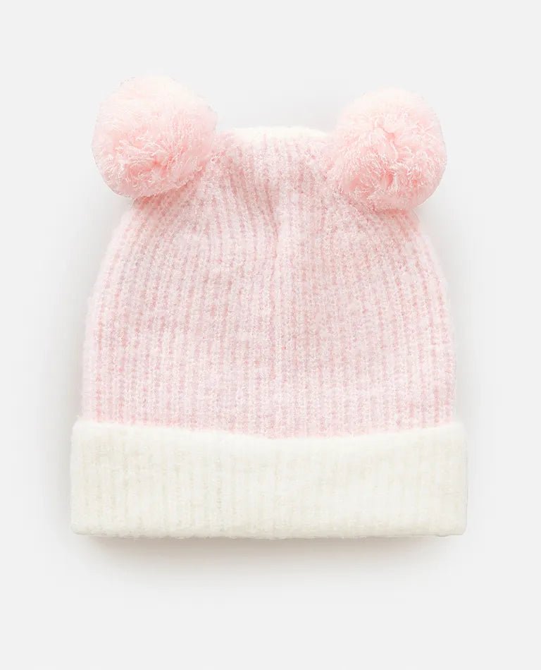 2 Tone Reg Pom Pom Beanie - Rip Curl9359082476458 - Pink - 1SZ