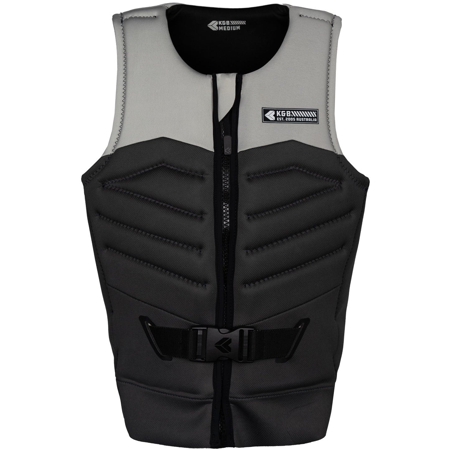 2026 KGB Control Vest - KGB260000 - Platinum / Charcoal - XS