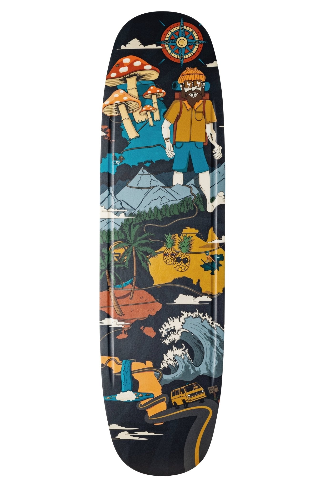 2026 Radar Graviton Trick Ski Joel Poland JP Spruce Blue - Radar260160ED - 41 - No Boots - 1