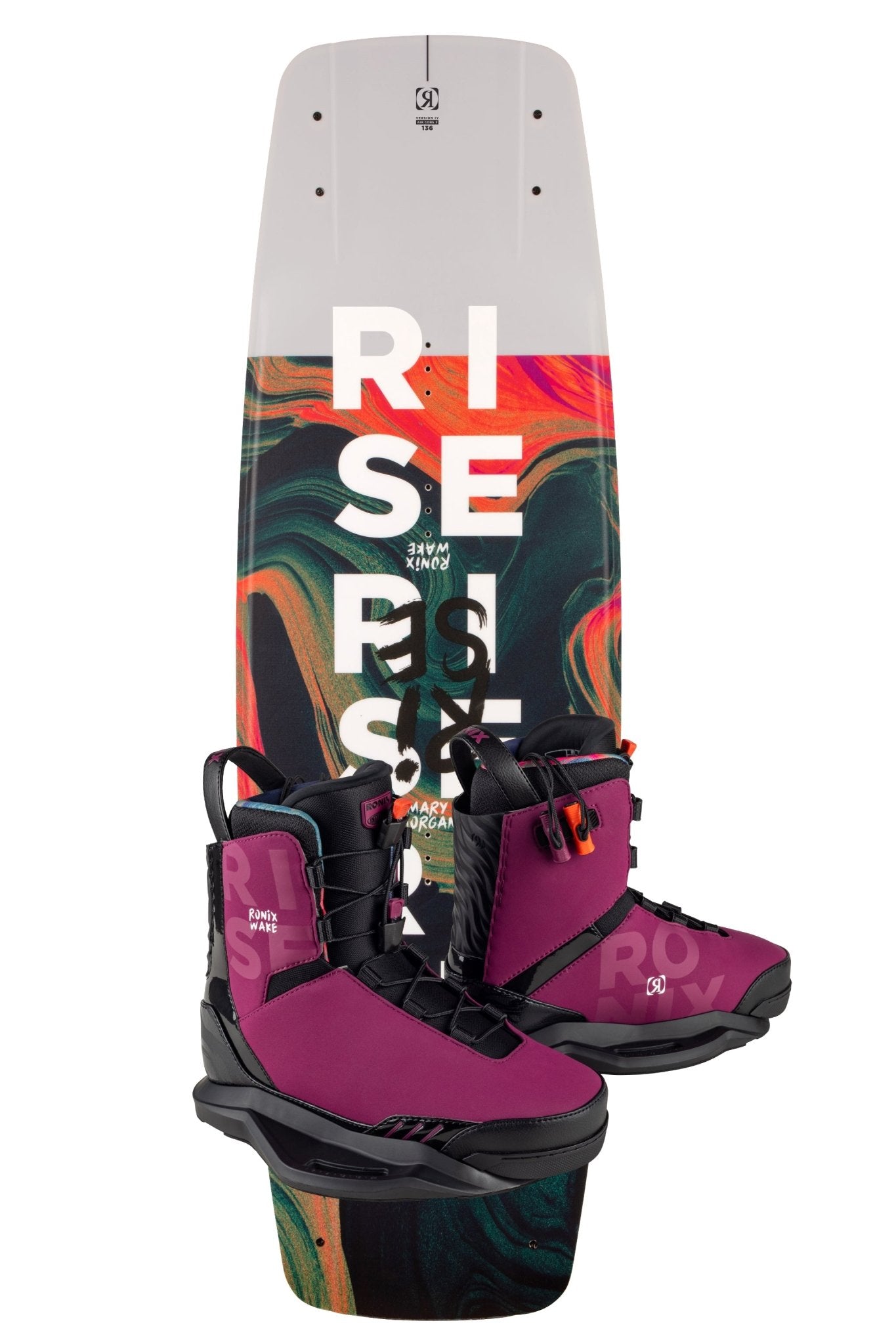 2026 Rise Wakeboard - Ronix252100 - Rise Boots - W 6 to 7