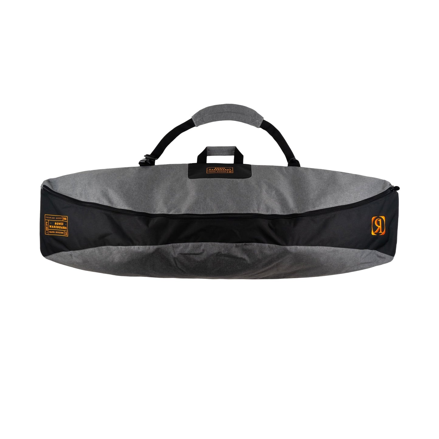 2026 Ronix Ration Board Case - Ronix255125 - Heather Charcoal / Orange - Up to 130