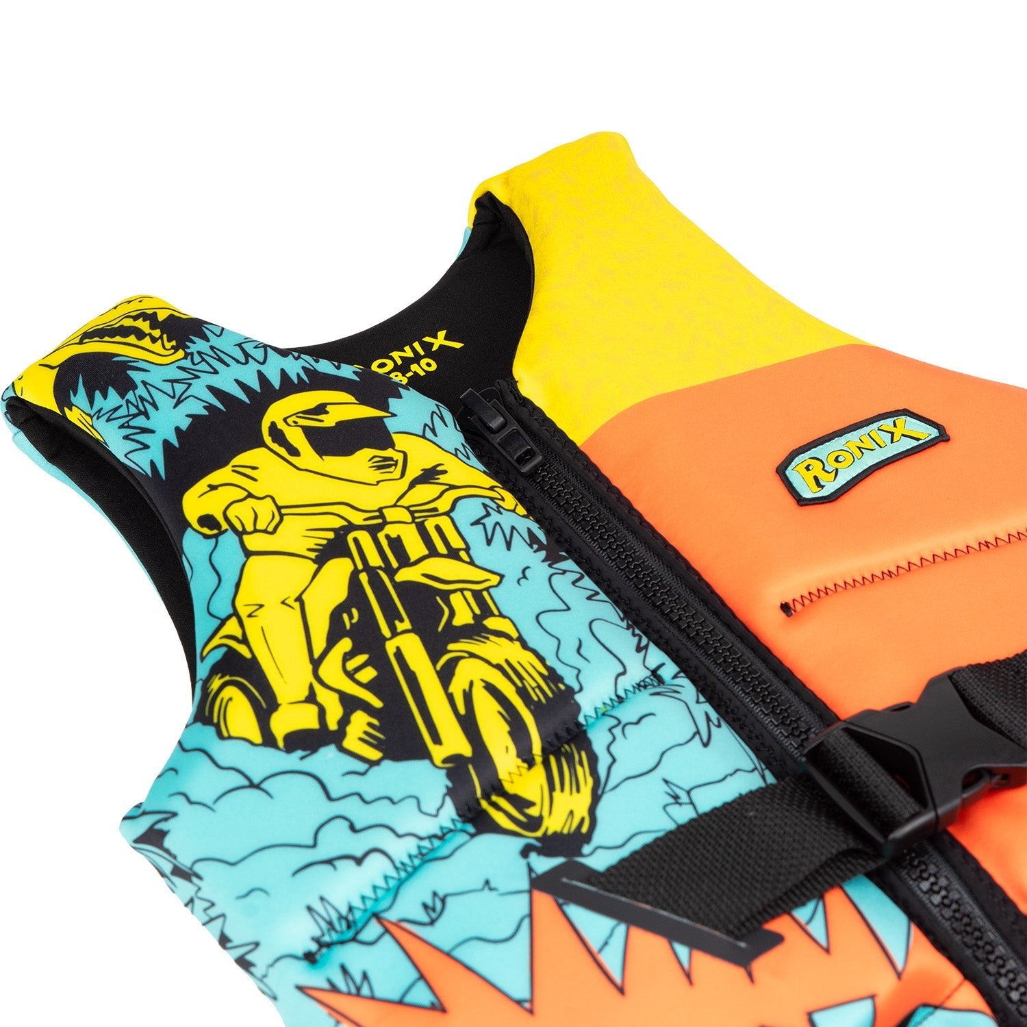 2026 Ronix Vision Boys L50s - Ronix264016 - Blue / Orange / Yellow - 8 to 10