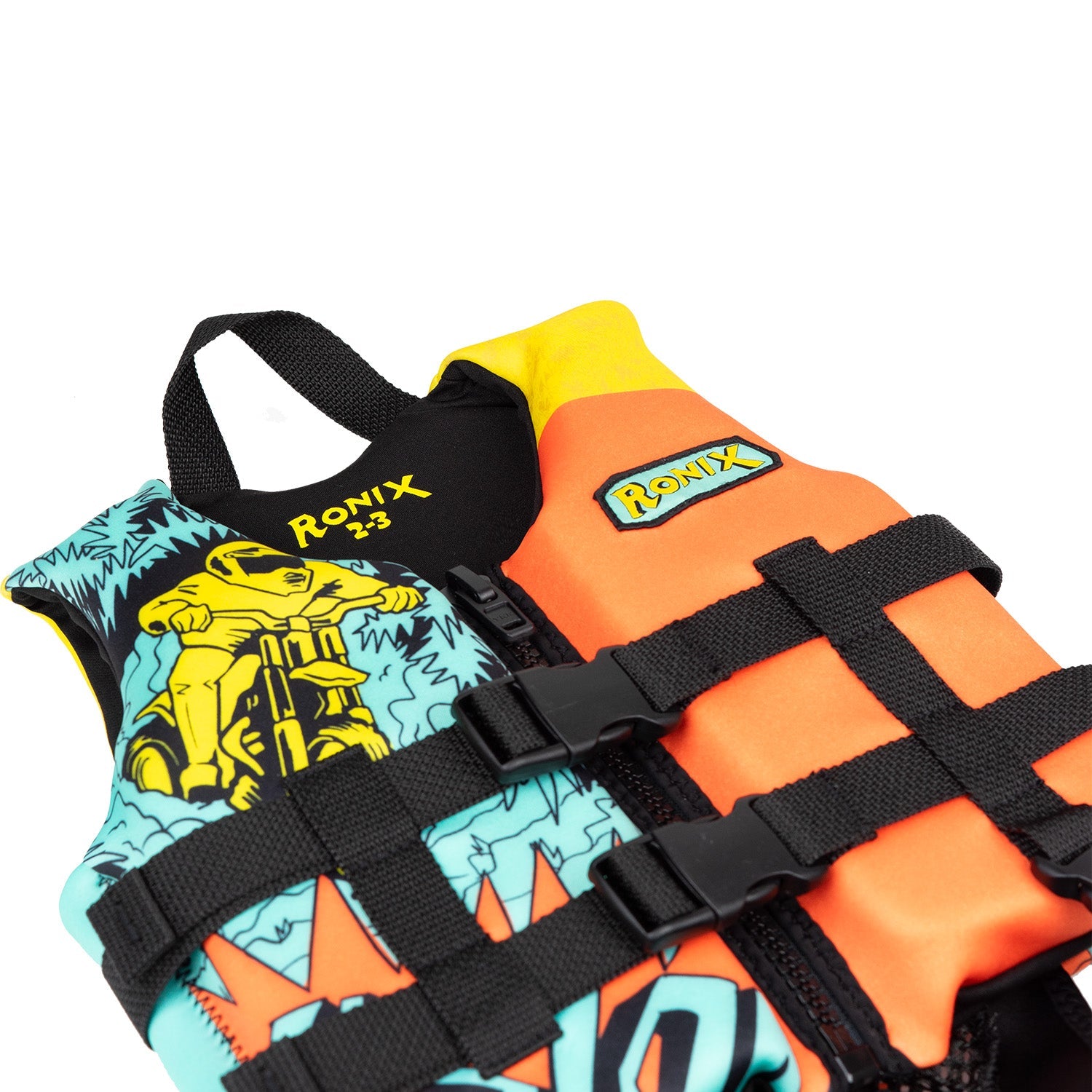 2026 Ronix Vision Boys L50s - Ronix264017 - Blue / Orange / Yellow - 2 to 3