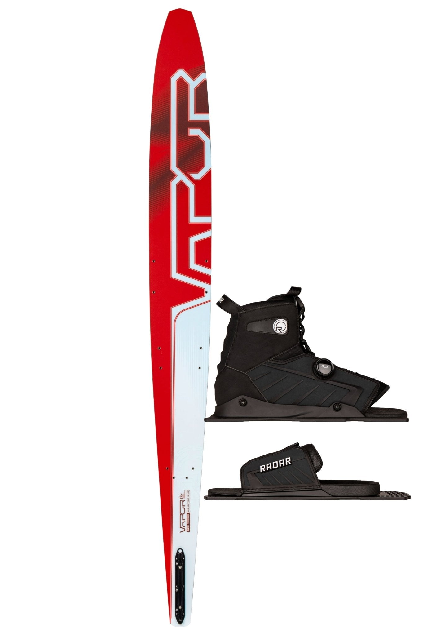 2026 Vapor Graphite - Radar260020 Race Red / Ice - 65 - Vector Boa - Boa ARTP - US 5 to 8