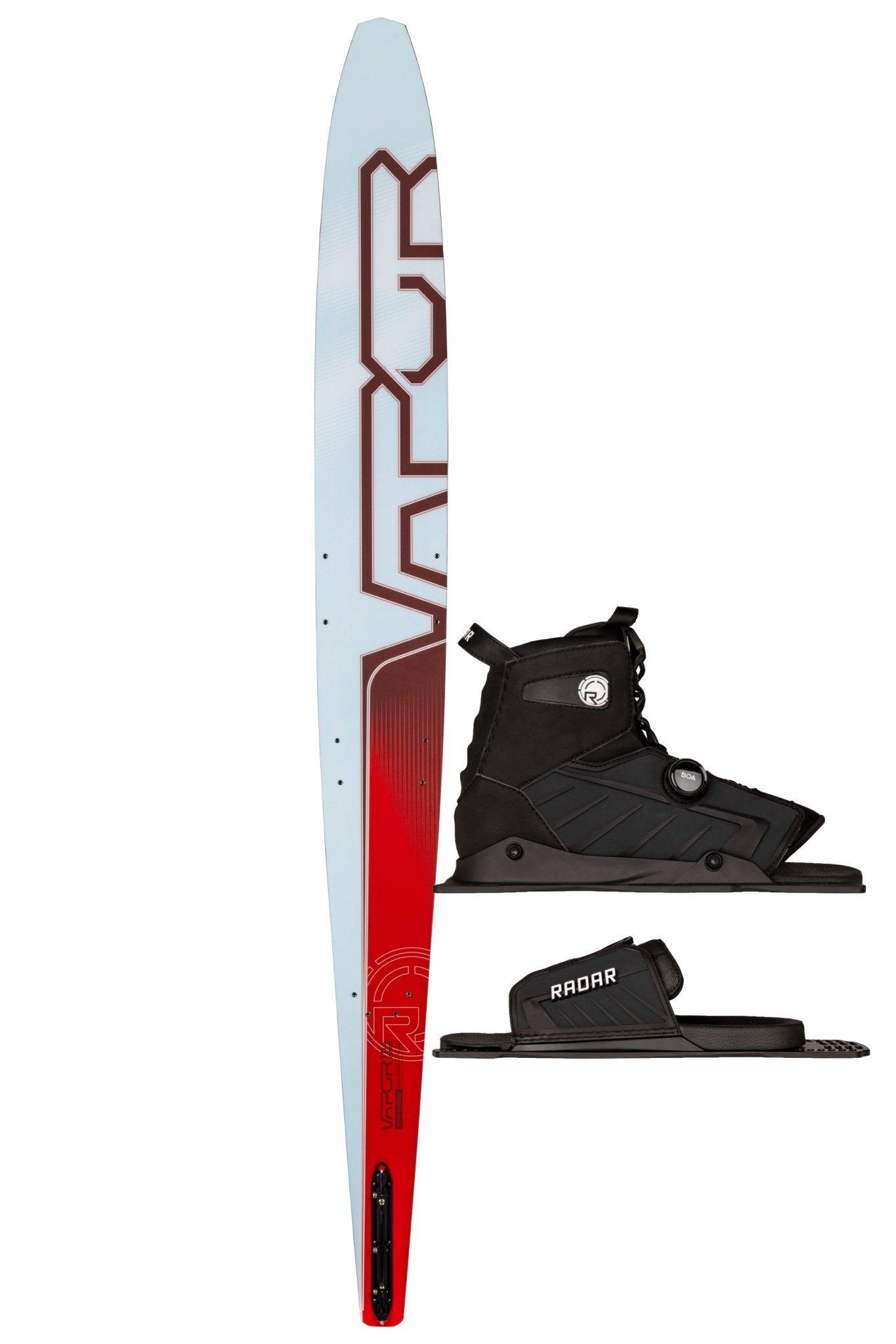 2026 Vapor Pro TRA - Radar260030 Ice / Race Red - 63.5 - Vector Boa - Boa ARTP - K 2 to 6