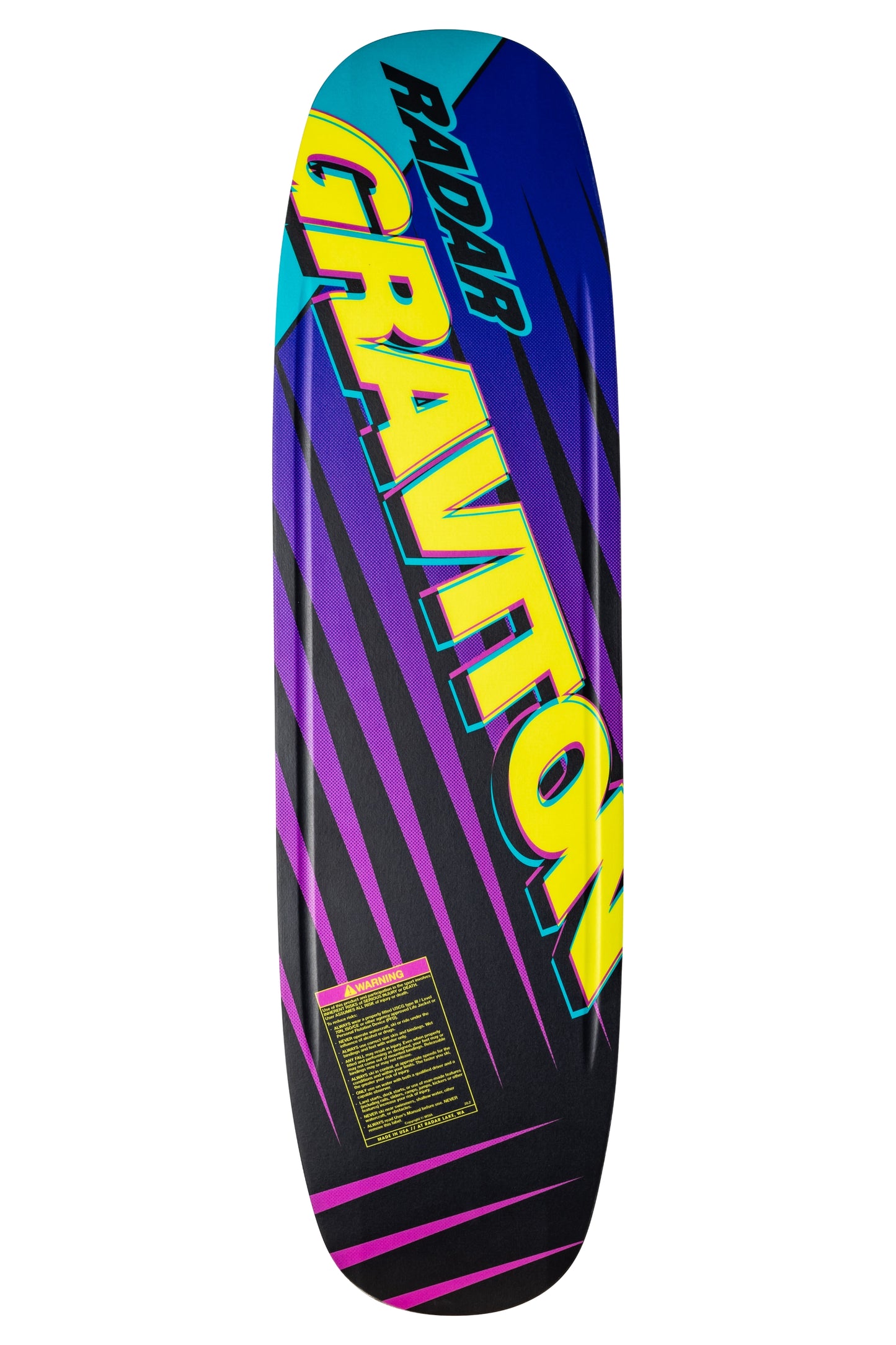2026 Radar Graviton Trick Ski Retro Flash