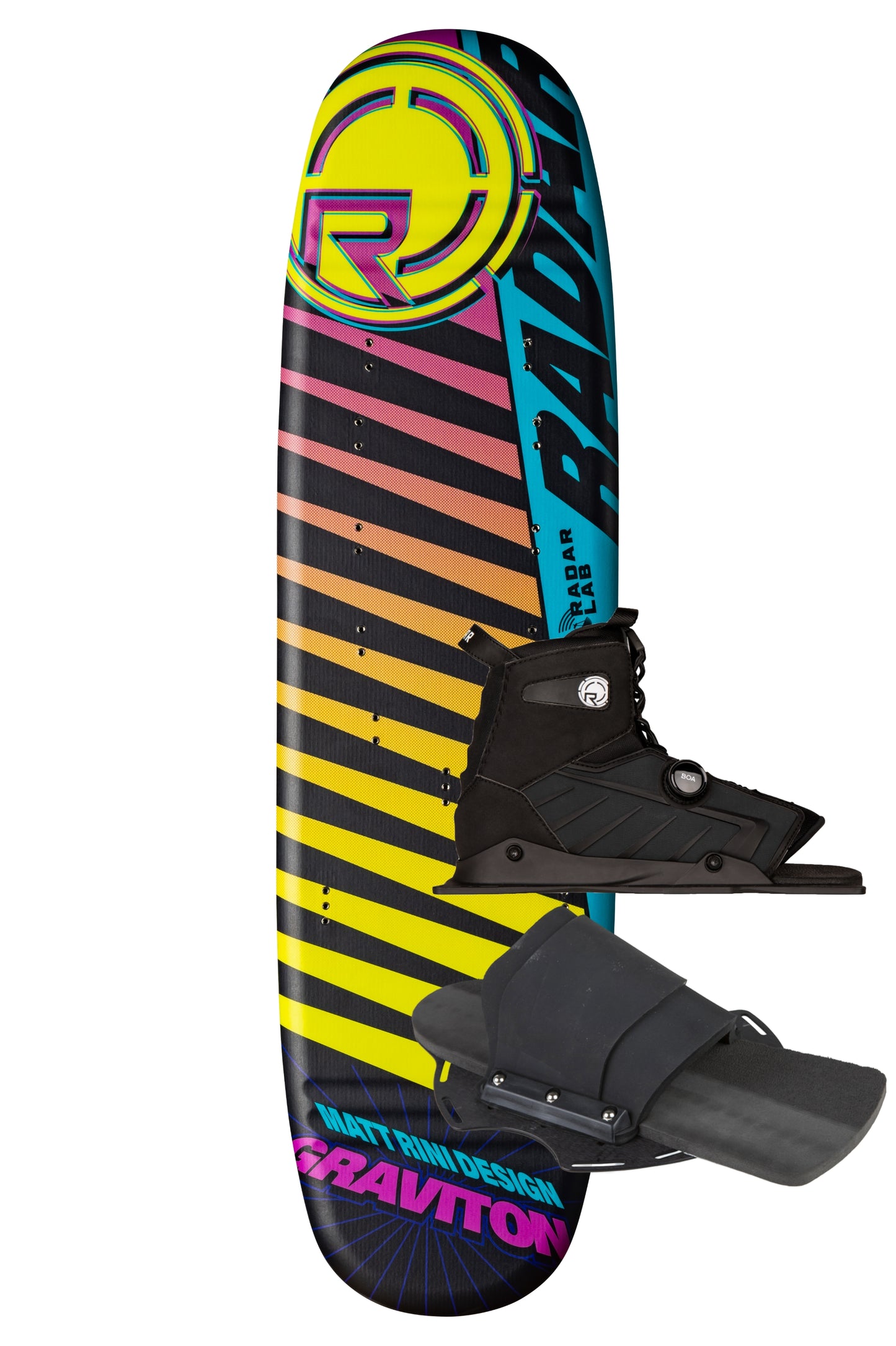 2026 Radar Graviton Trick Ski Retro Flash