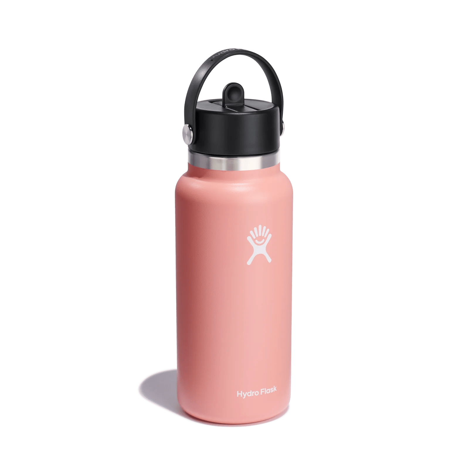 32Oz Wide Flex Straw Cap - Grapefruit - HydroflaskW32BFS640 - Grapefruit - 32Oz