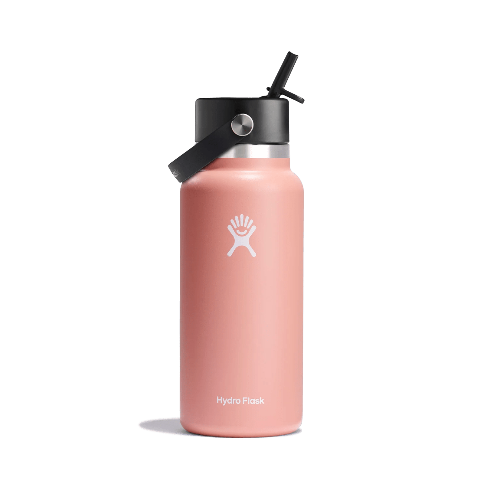 32Oz Wide Flex Straw Cap - Grapefruit - HydroflaskW32BFS640 - Grapefruit - 32Oz