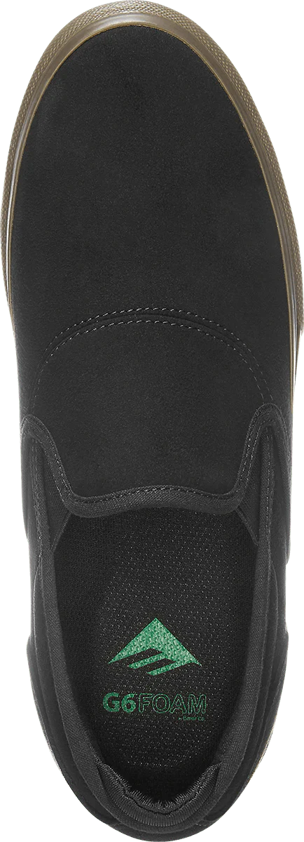 Wino G6 Slip-On Black/Black/Gum