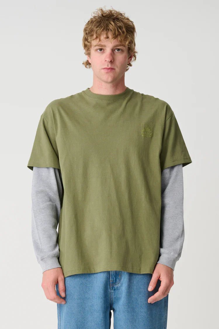 91 Double Layer Tee - XlargeXL025W3013 - Pigment Olive - L