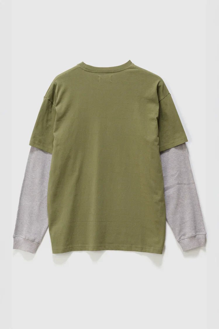 91 Double Layer Tee - XlargeXL025W3013 - Pigment Olive - L
