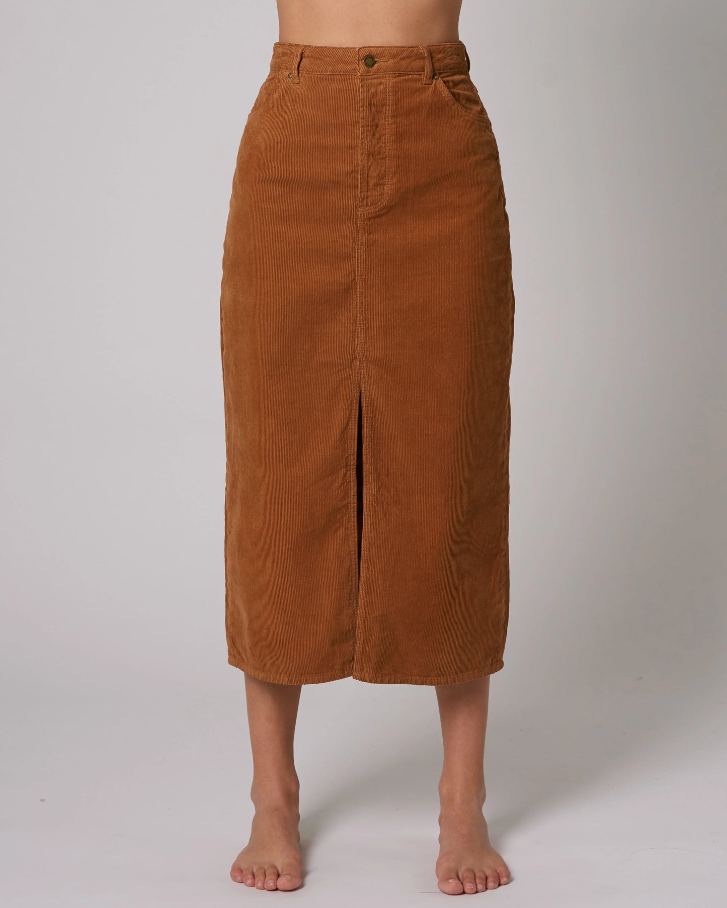 Chicago Skirt Tan Cord