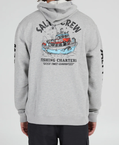 Fishing Charters Hooded Fleece