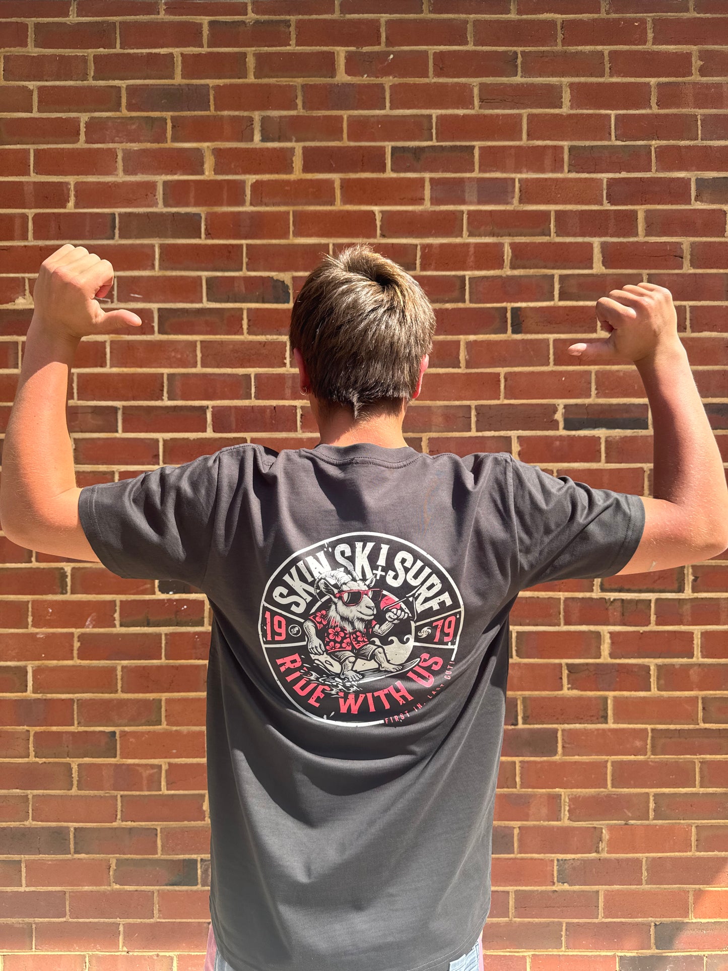 SSS 79 Mens Ride With Us Tee