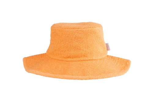 Terry Towelling Bucket Hat Wide Brim