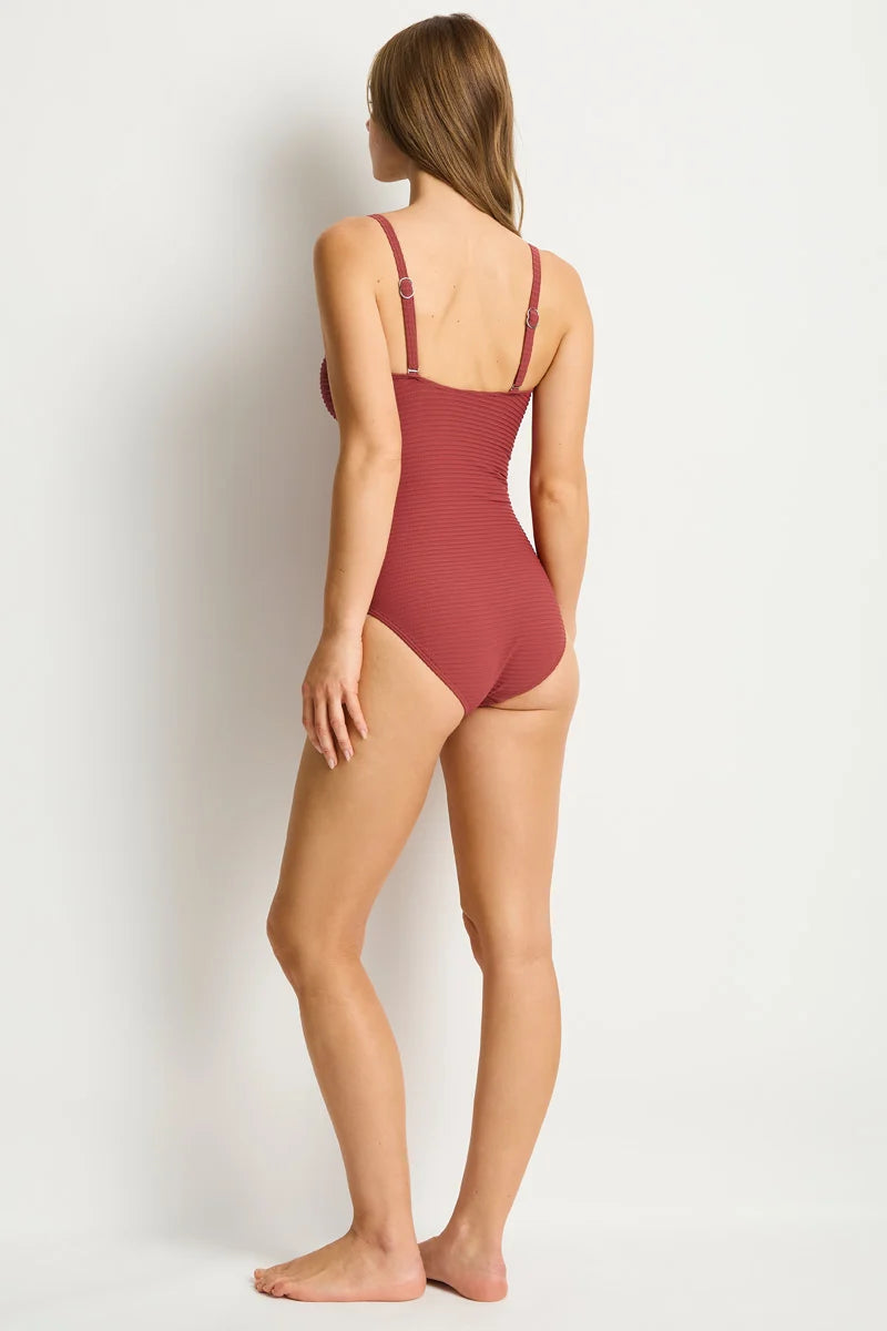 spinnaker u bar bandeau one piece