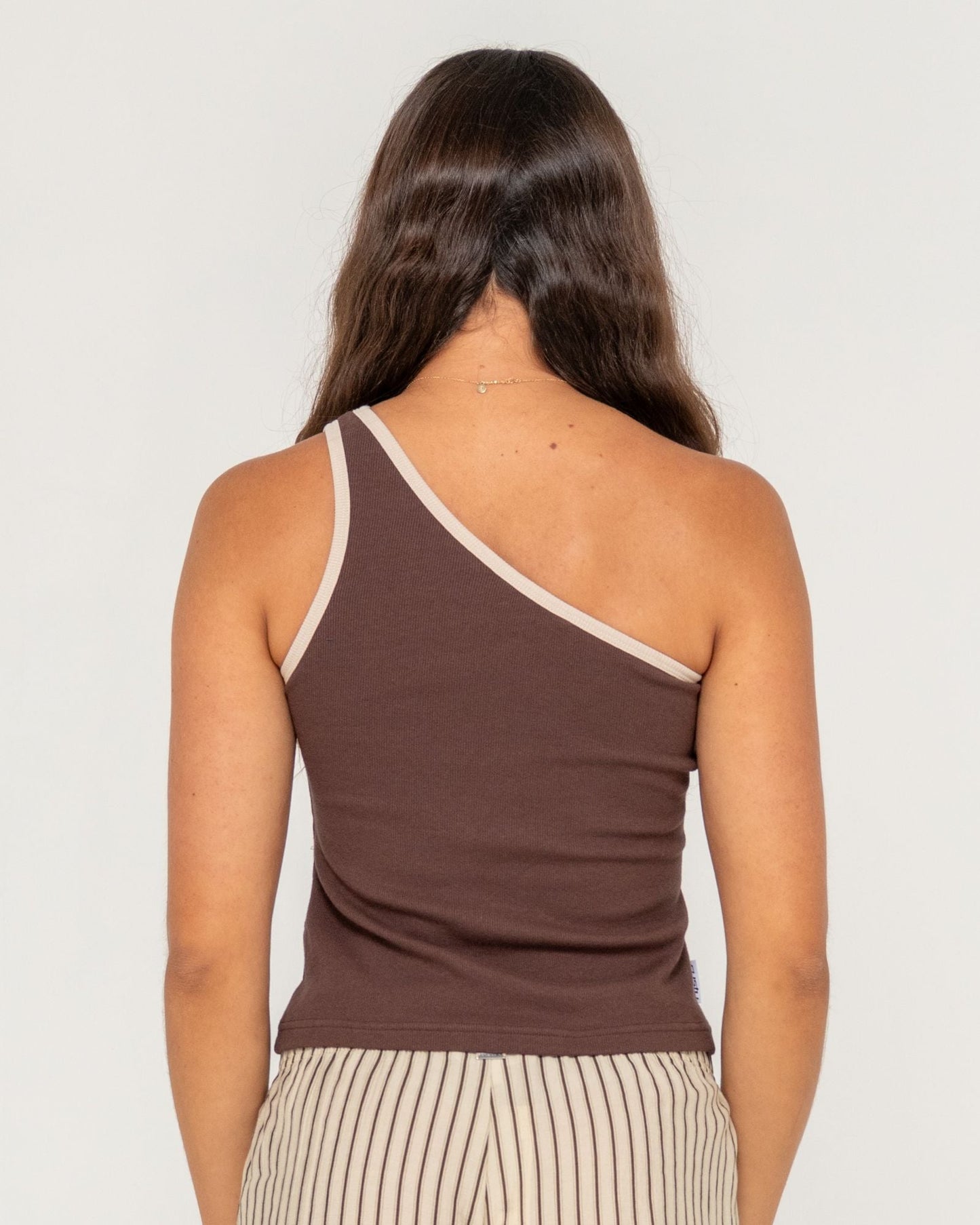 ZOE ONE SHOULDER TANK