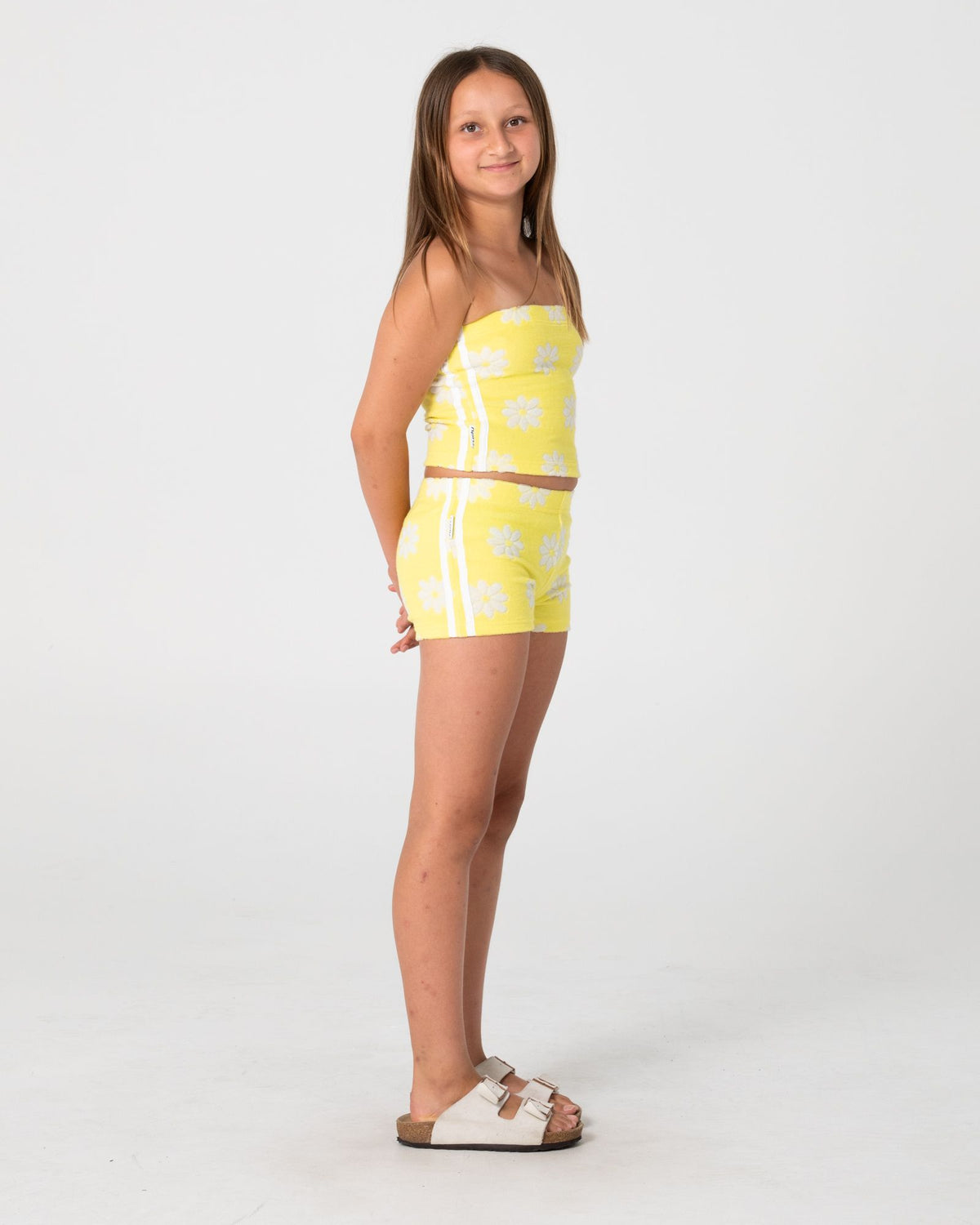 HAZEY DAISY TOWELLING SHORTS GIRLS