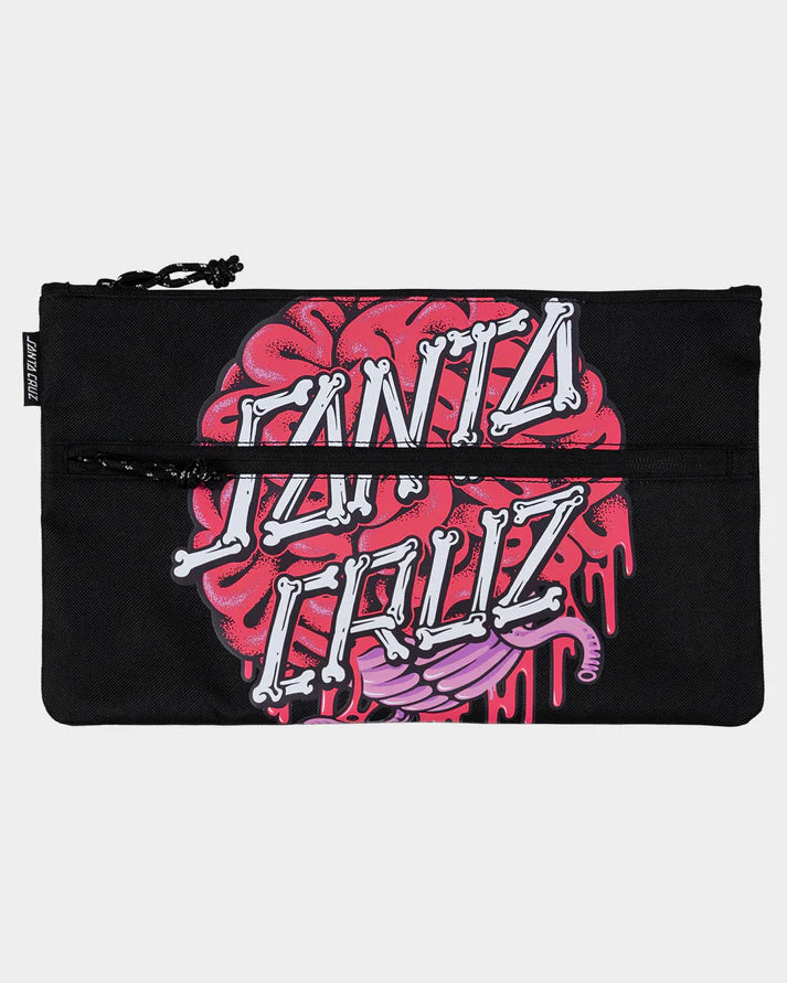 BRAIN DOT DUAL ZIP PENCIL CASE