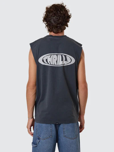 Shadowless Merch Fit Muscle Tee - Ebony