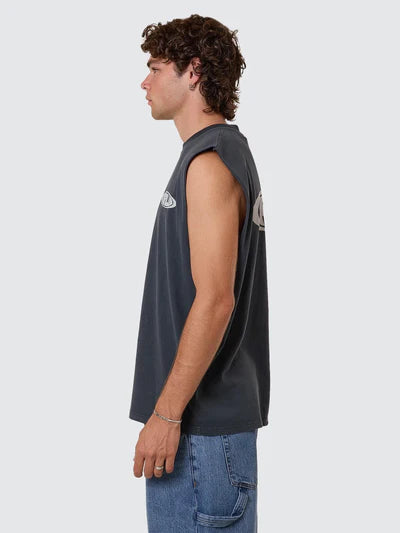 Shadowless Merch Fit Muscle Tee - Ebony