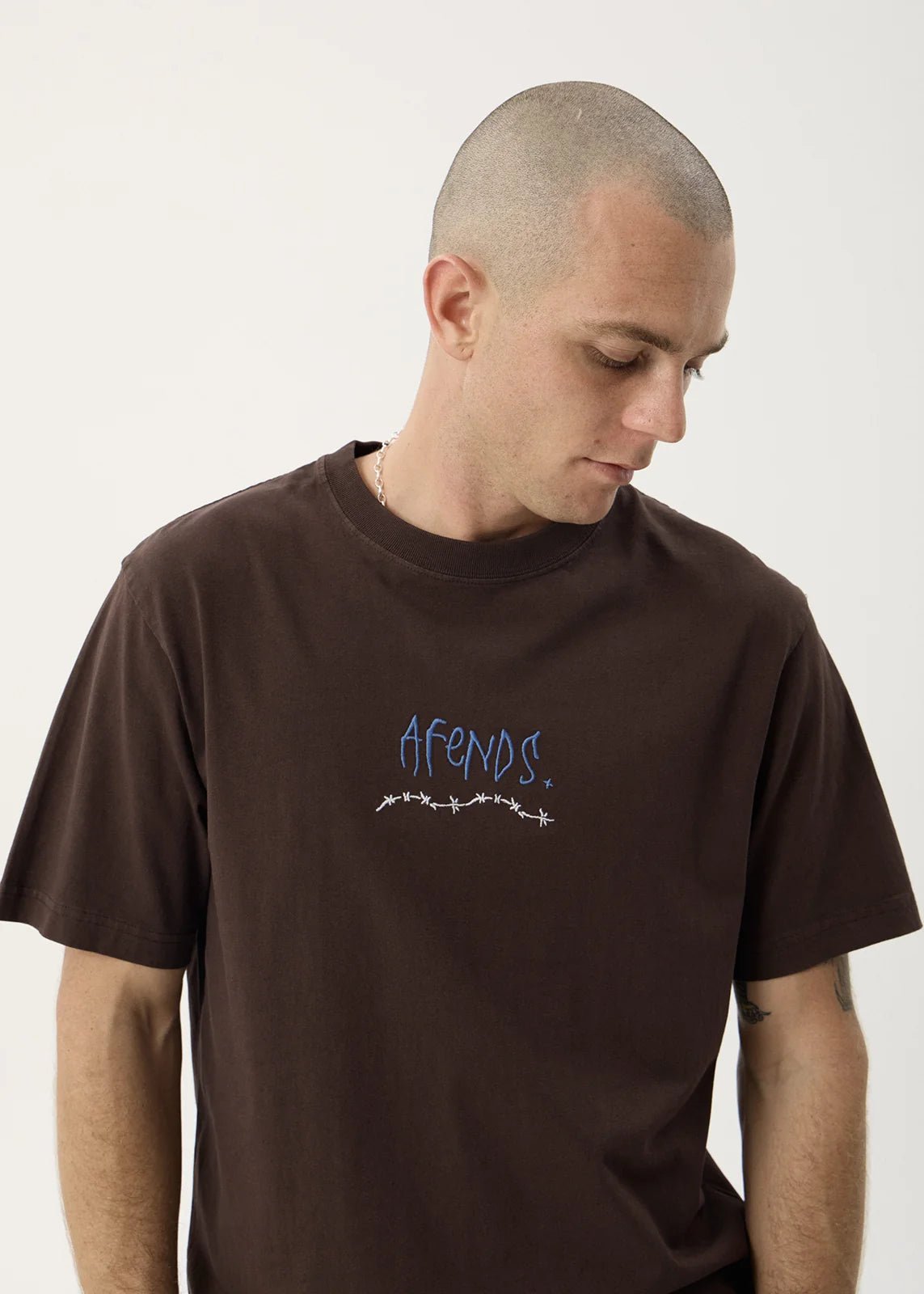Activities - Recycled Retro Tee -AfendsM263015-WASHED COFFEE-XS