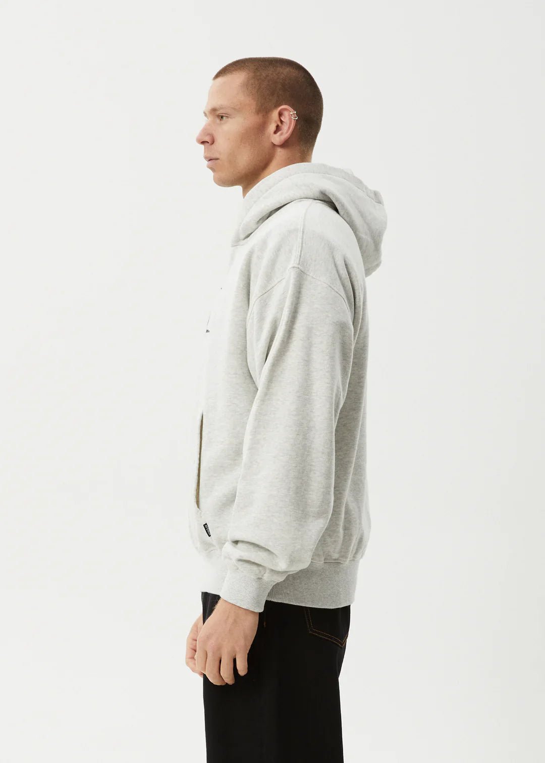All Eyez Boxy Hoodie - AfendsM252510 - GRM - Grey Marle - L