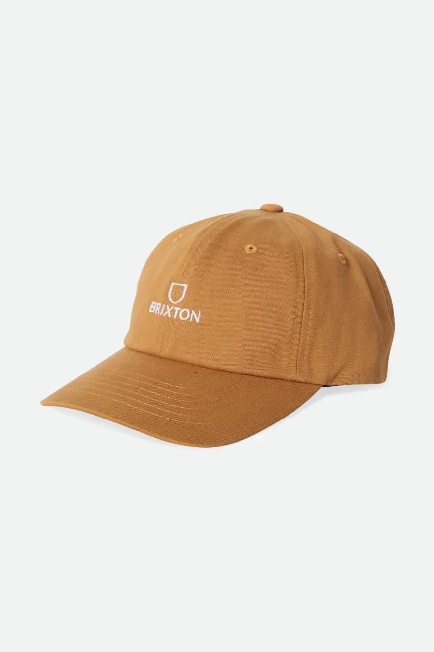 Alpha LP Cap - Brixton10731 - gdbvw - Golden Brown Vintage Wash - OSFA