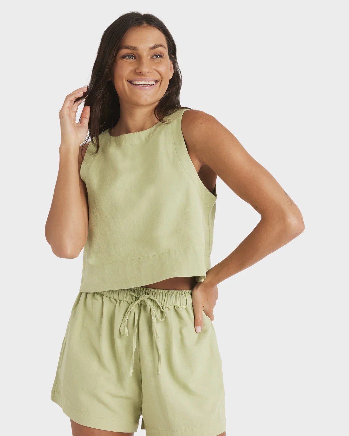 AMOR TOP - Roxy26B043572 - PISTACHIO - XS