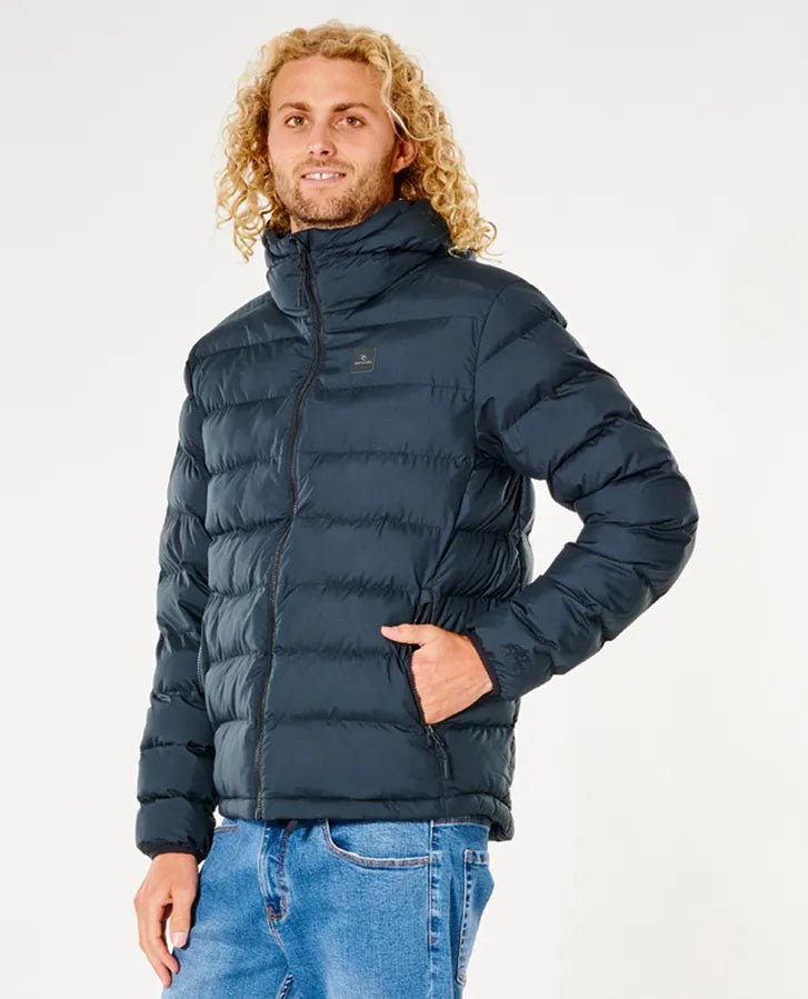 ANTI SERIES ELITE PUFF HOOD - Rip CurlCJKDB9 - BLACK - XL