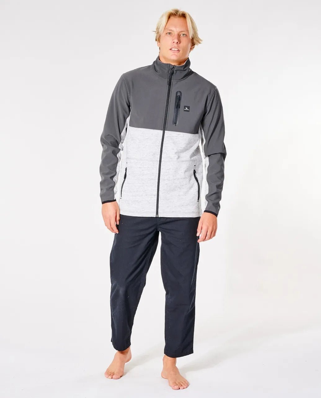 Anti Series Interblock Jacket - Rip CurlCFEHI9 - GREY MARLE - L