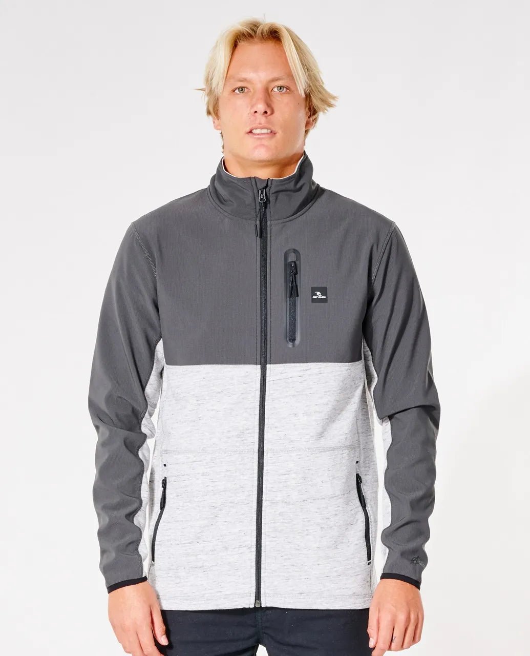 Anti Series Interblock Jacket - Rip CurlCFEHI9 - GREY MARLE - L