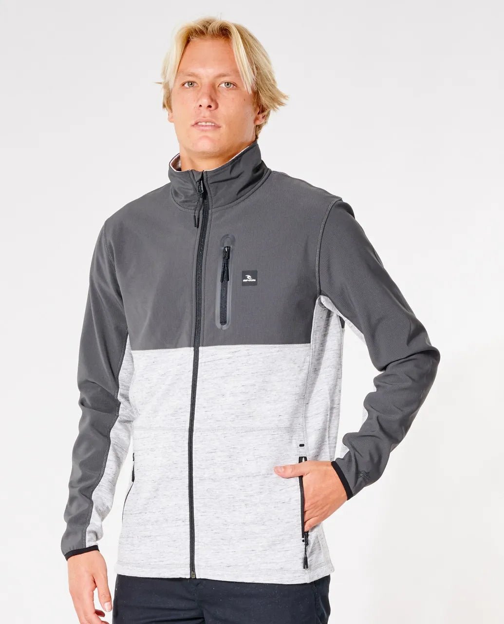 Anti Series Interblock Jacket - Rip CurlCFEHI9 - GREY MARLE - L