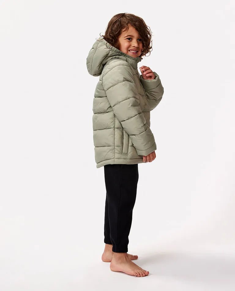 Anti - series Puffer Jacket Kids - Rip Curl00ABJA - 0058 - Olive - 10