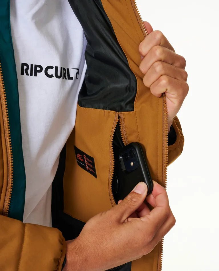 Anti Series Ridge Jacket - Rip Curlcjkca9 - 0146 - Gold - L
