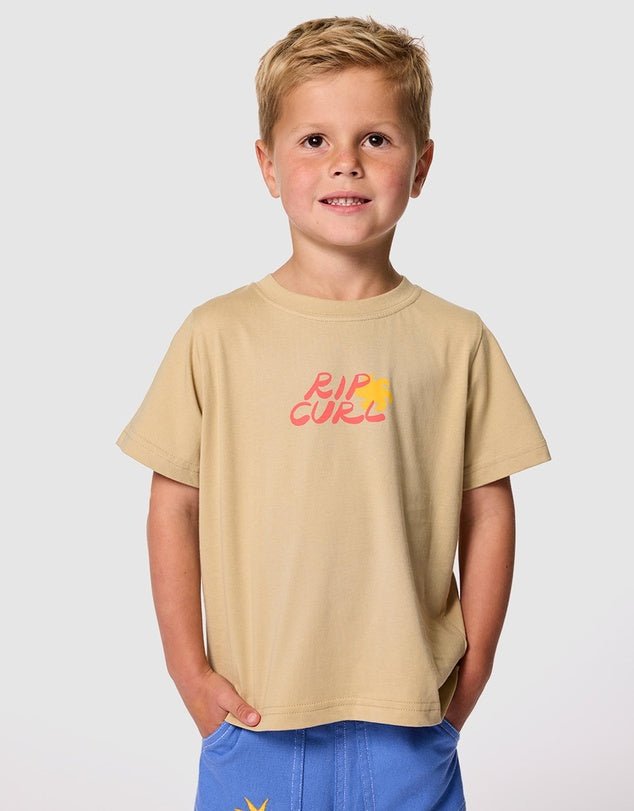 AOTS TY WILLIAMS ART TEE - BOY - Rip Curl02BTTE - KHAKI SAND - 1 - 2