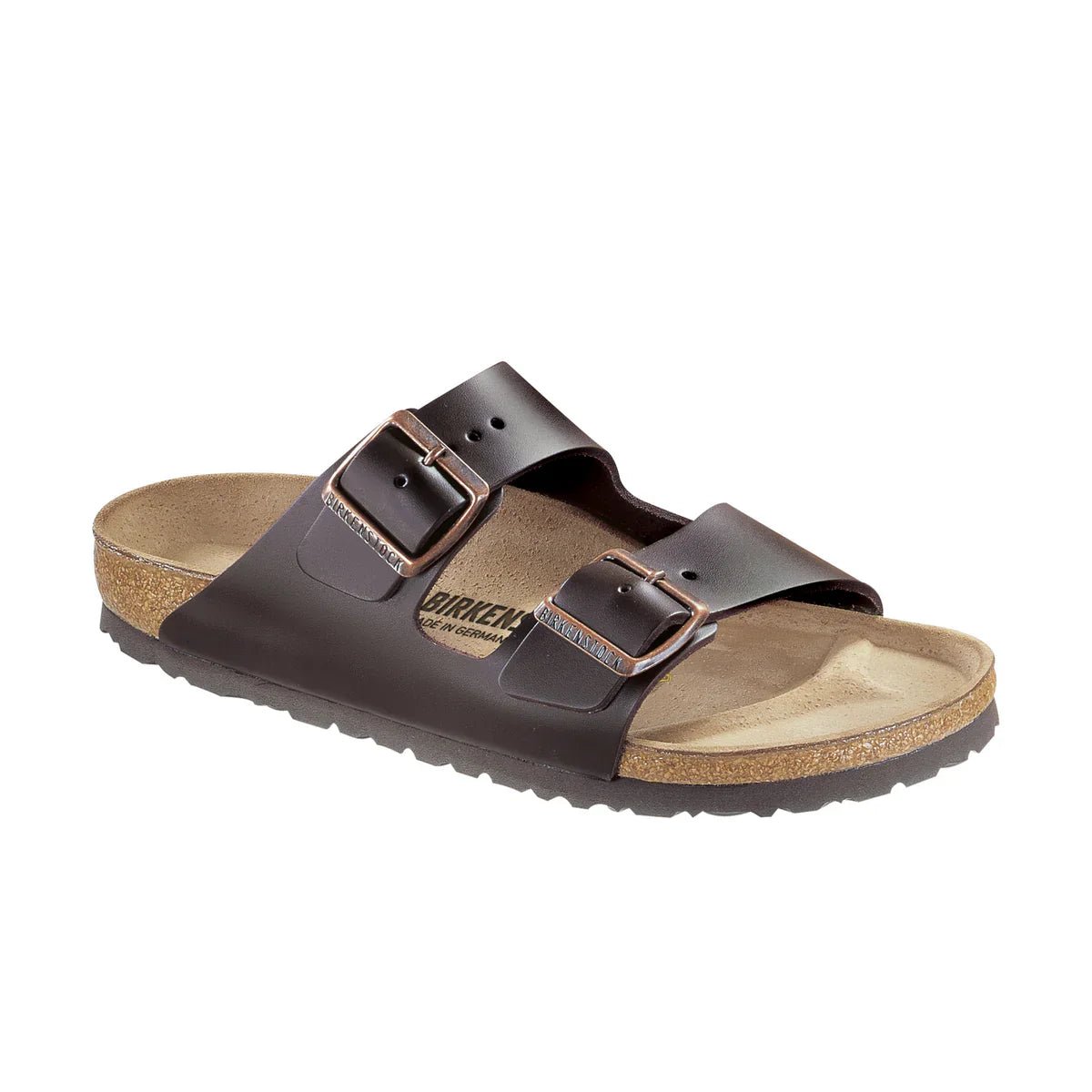 Arizona Dark Brown Smooth Leather Regular - Birkenstock051101 - 37