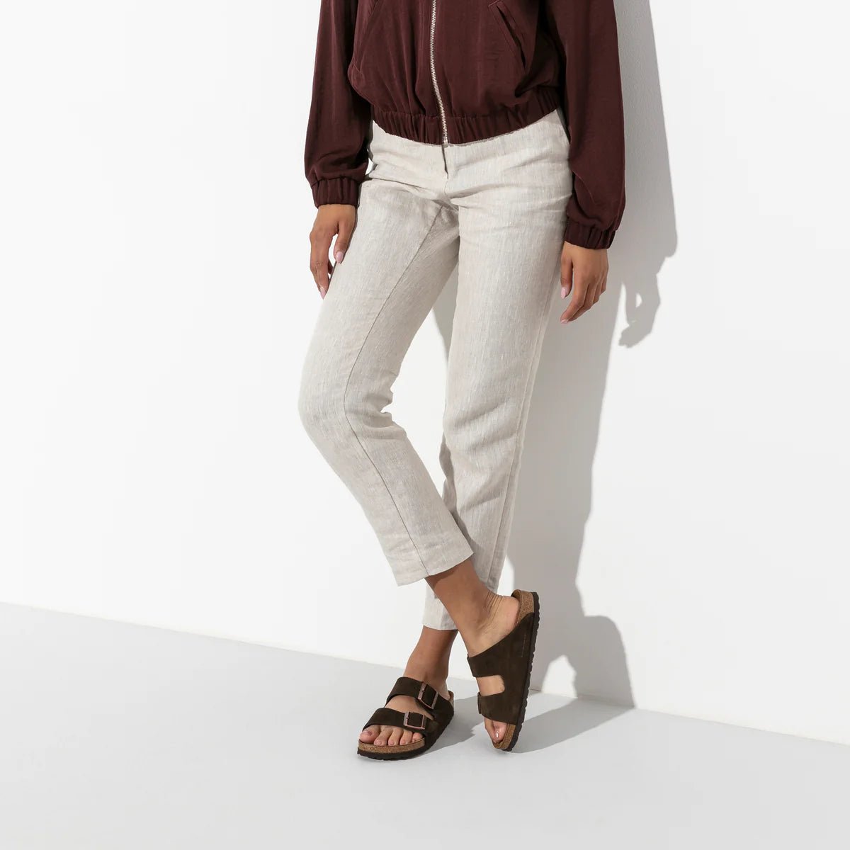 Arizona SFB Mocca Suede Leather Reg - Birkenstock95131143 - Mocca - 40