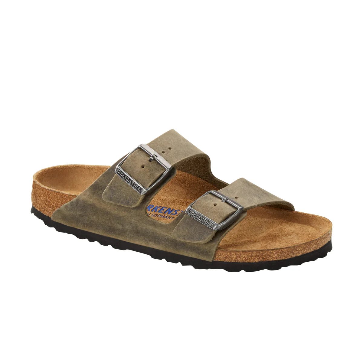 Arizona SFB Narrow - Birkenstock1019377 - Faded Khaki Oiled Leather - 36