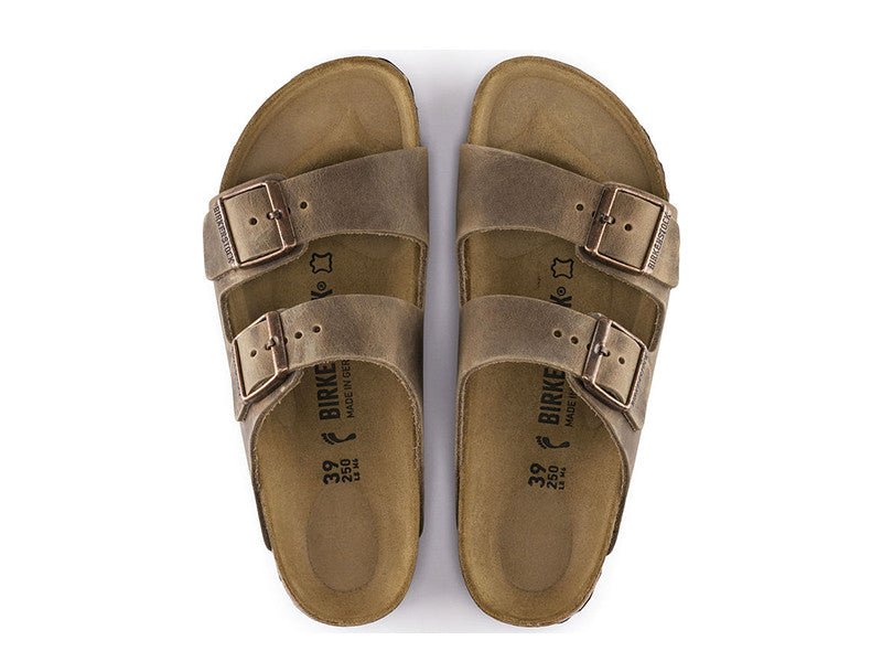 Arizona Tabacco Brown Oiled Leather - Birkenstock352201 - Oiled Tobacco Brown - 35