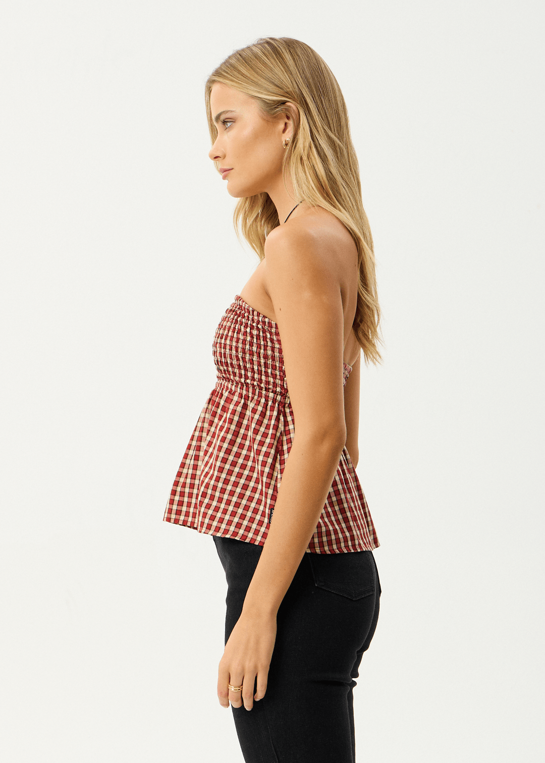 Austin - Recycled Top - AfendsW253108 - RED RUM - S