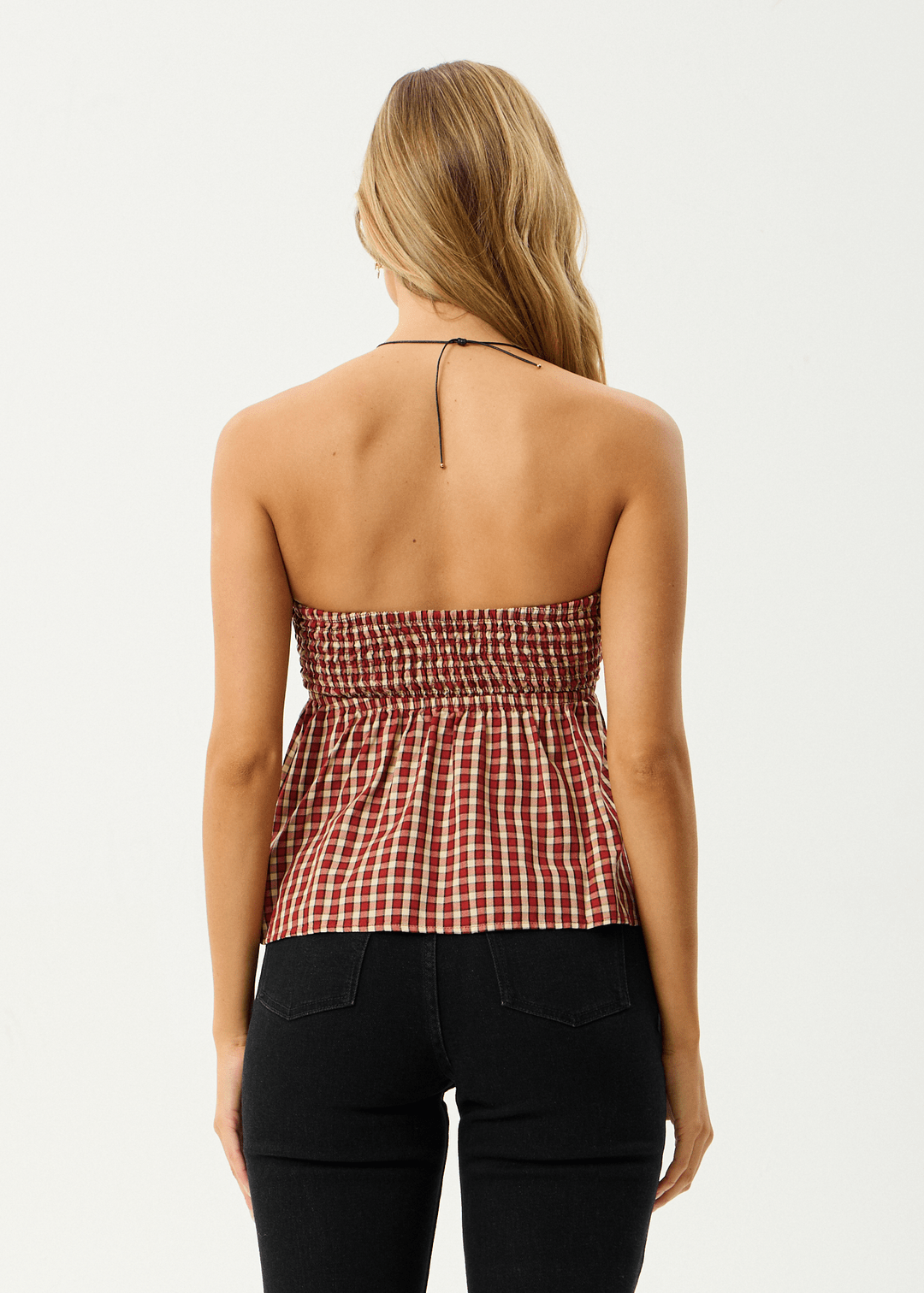 Austin - Recycled Top - AfendsW253108 - RED RUM - S