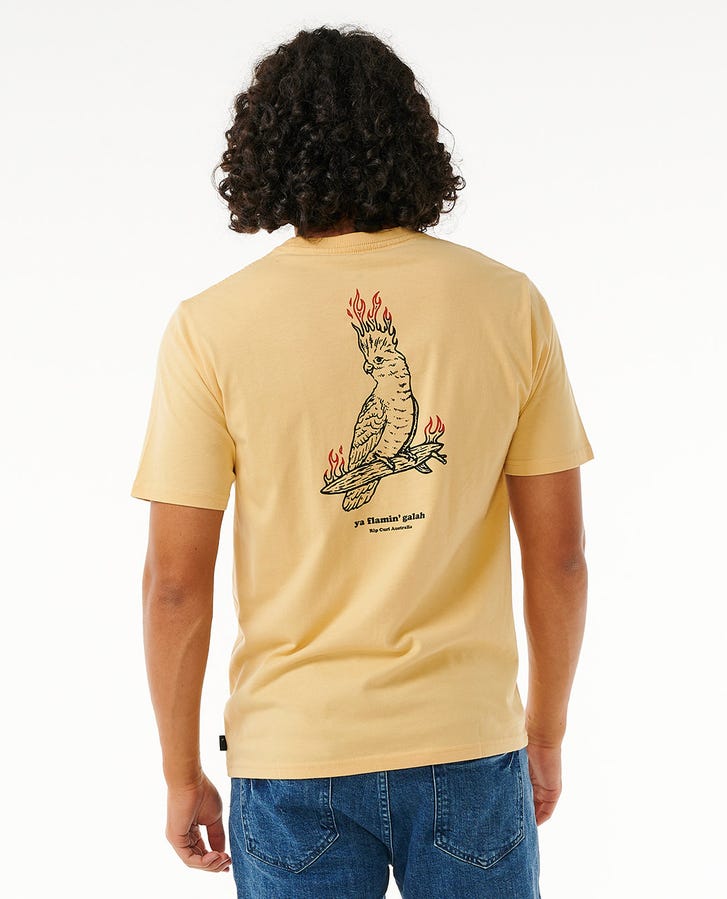 AUSTRALIA FUN TIMES DESTO - Rip Curl0REMTE - Washed Yellow - S